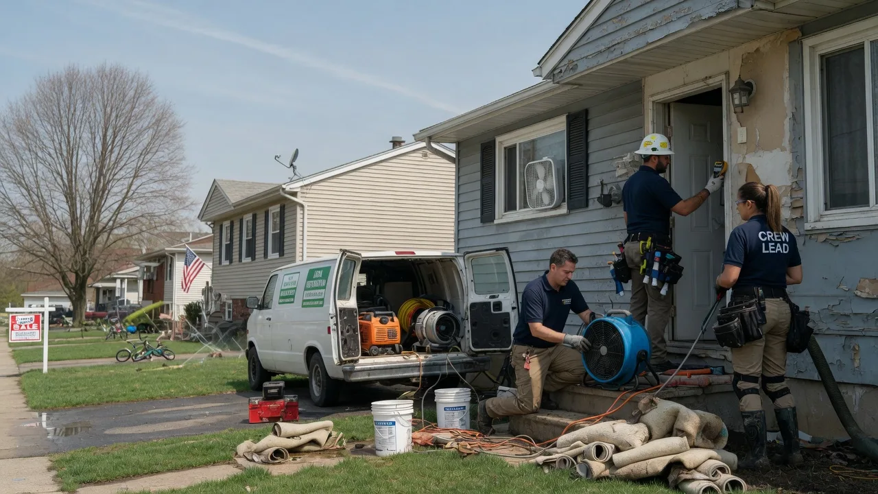 Flood Cleanup in Peru, IA near me