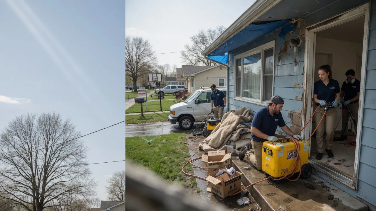 Basement Flood Cleanup in Peru, IA near me